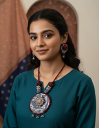 Ikat Bloom Artisan Pendant Set