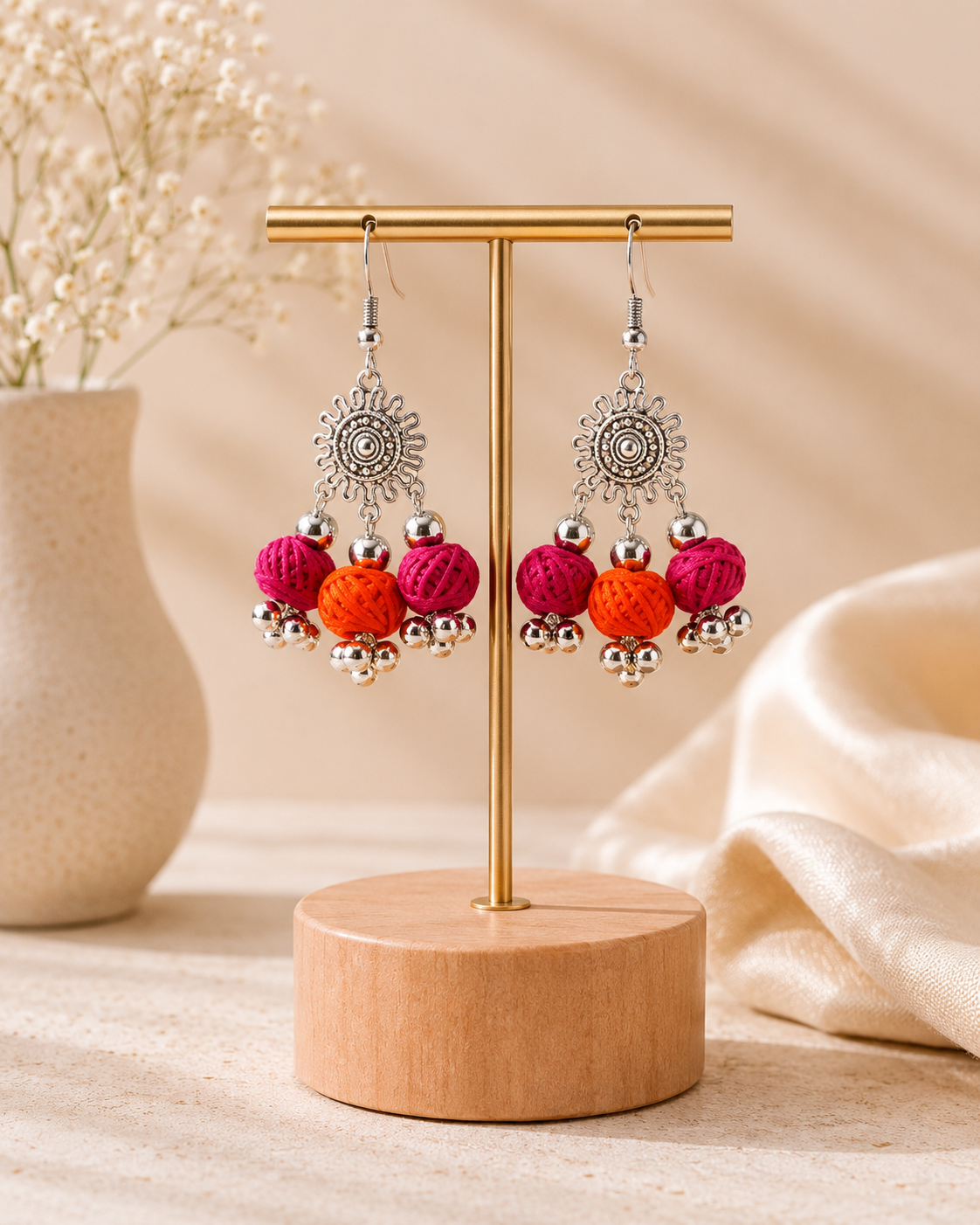 Rangoli Charm Earrings