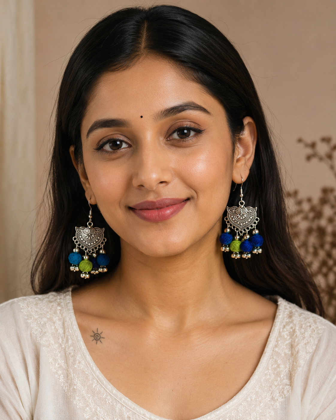Charm Tassel Earrings