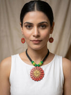 Bloom Charm Handmade Necklace Set