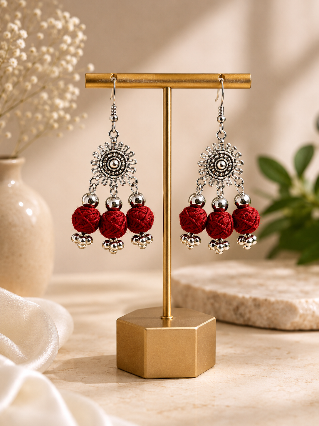 Rangoli Charm Earrings