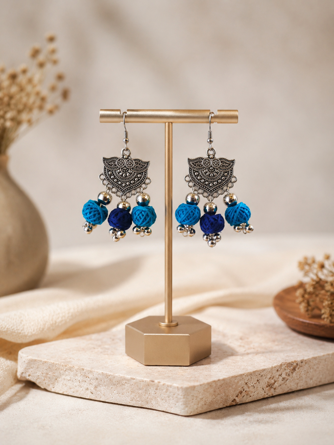 Charm Tassel Earrings