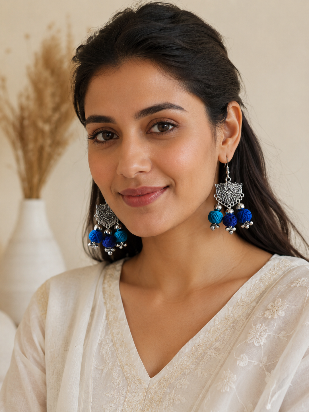 Charm Tassel Earrings
