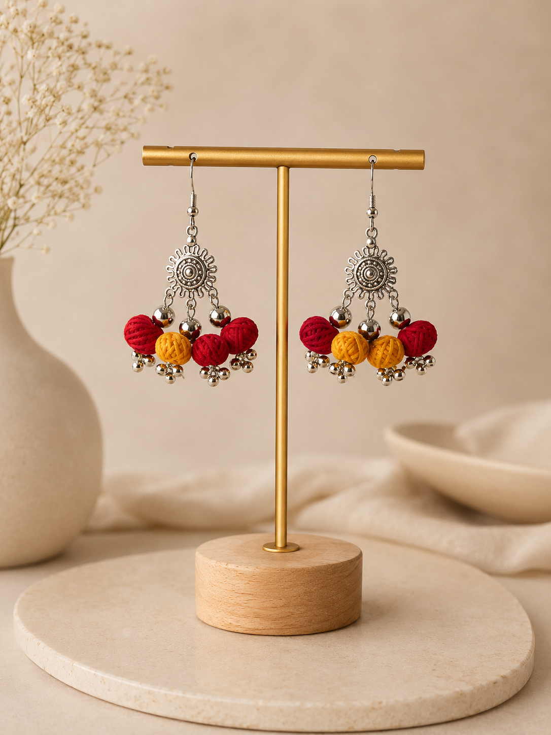 Rangoli Charm Earrings