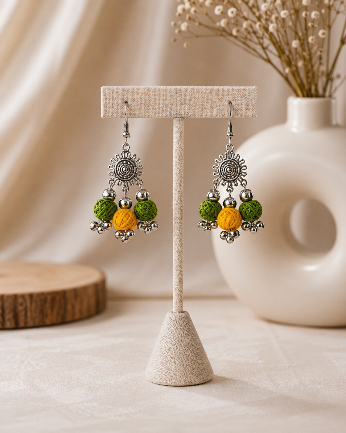 Rangoli Charm Earrings
