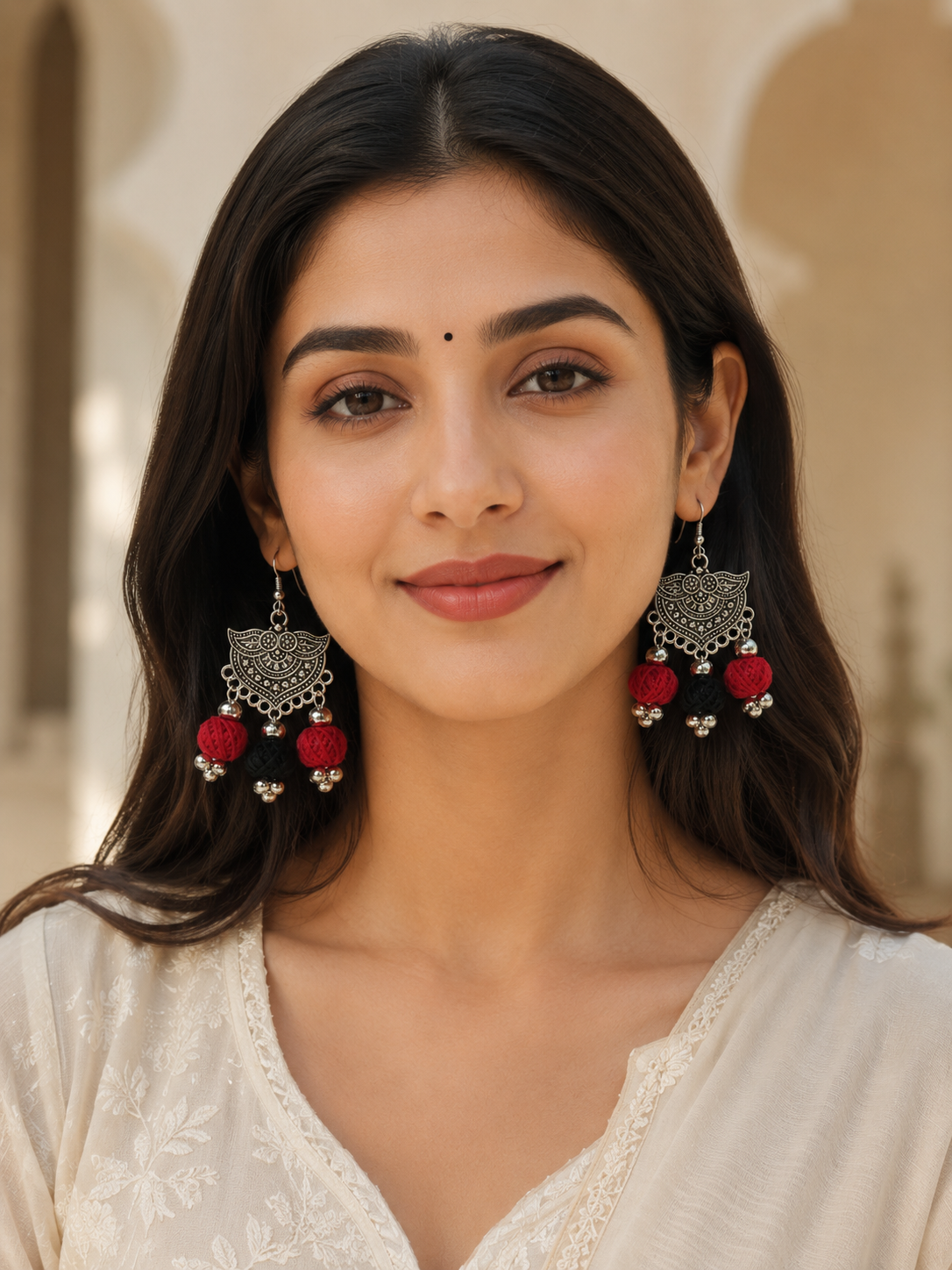 Charm Tassel Earrings