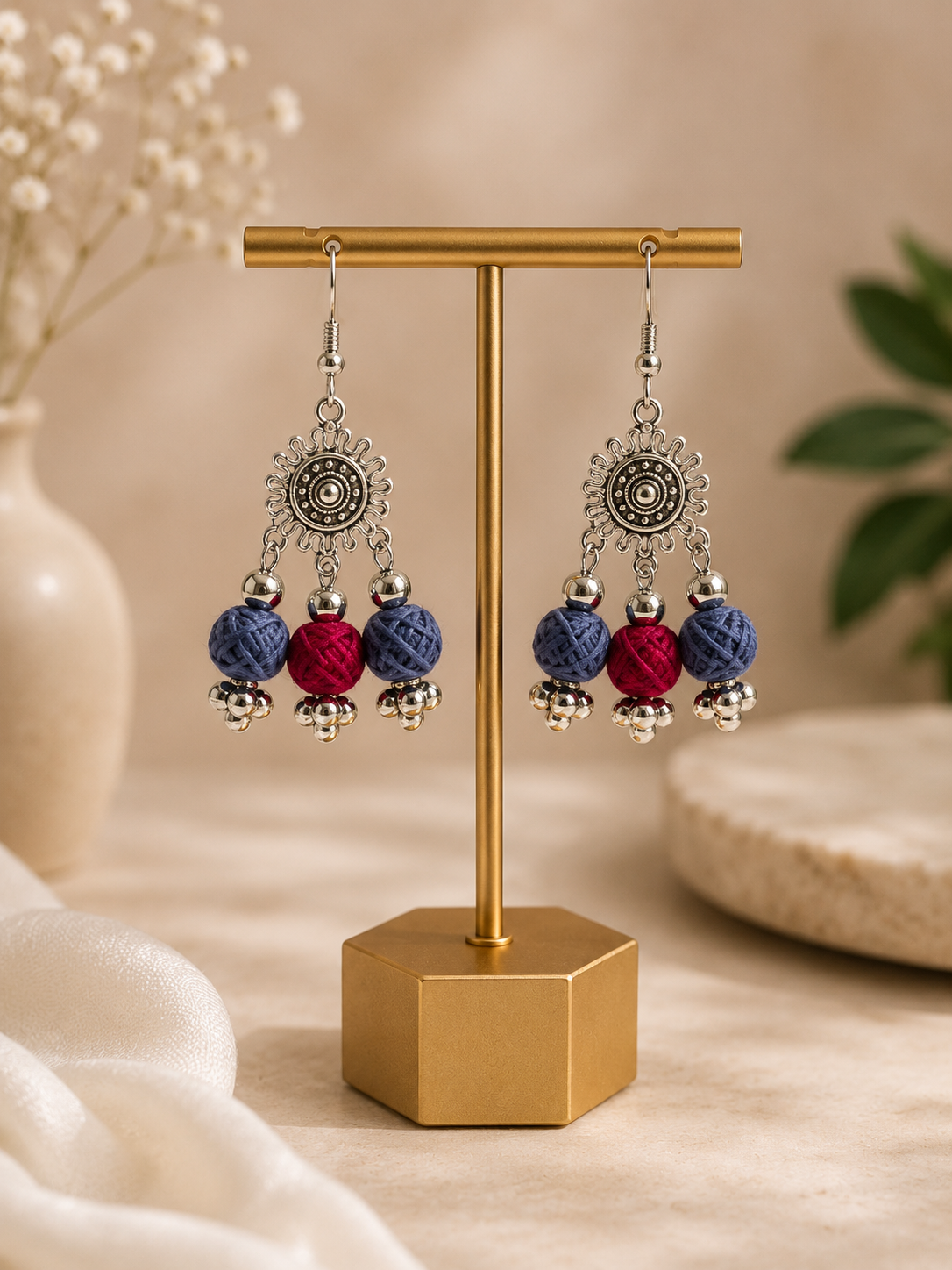 Rangoli Charm Earrings