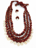 Cowrie Layered Necklace Set