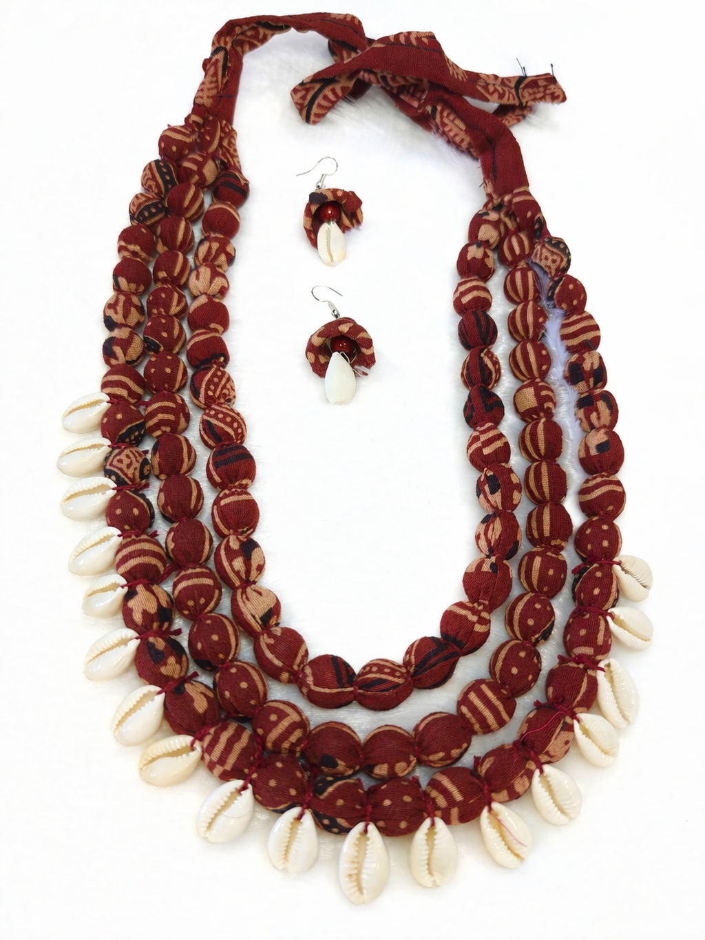 Cowrie Layered Necklace Set