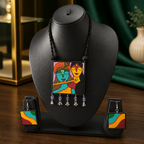 Muralika Divine Art Pendant Set