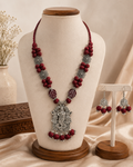 Krishna Temple Necklace Set