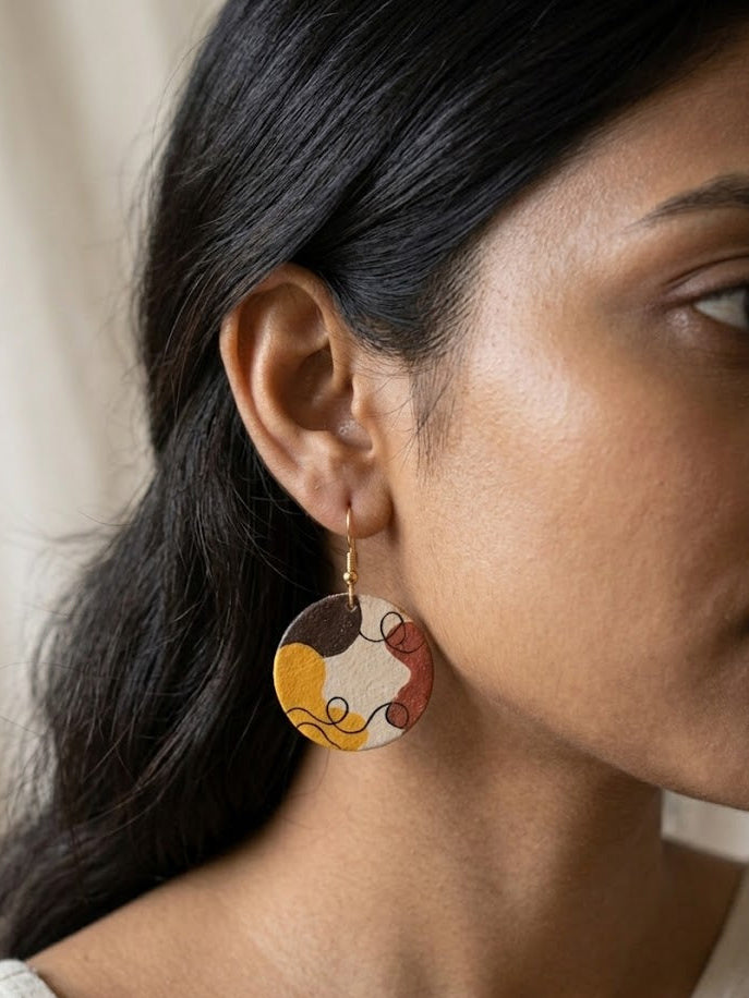 Elara Face Art Jewellery Set