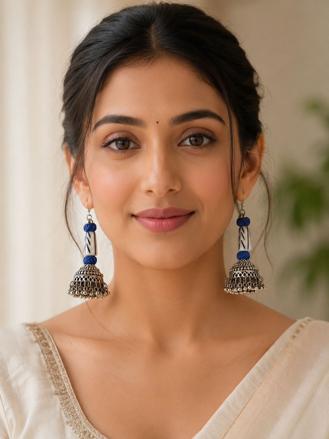 Bloom Handmade Jhumka Earrings