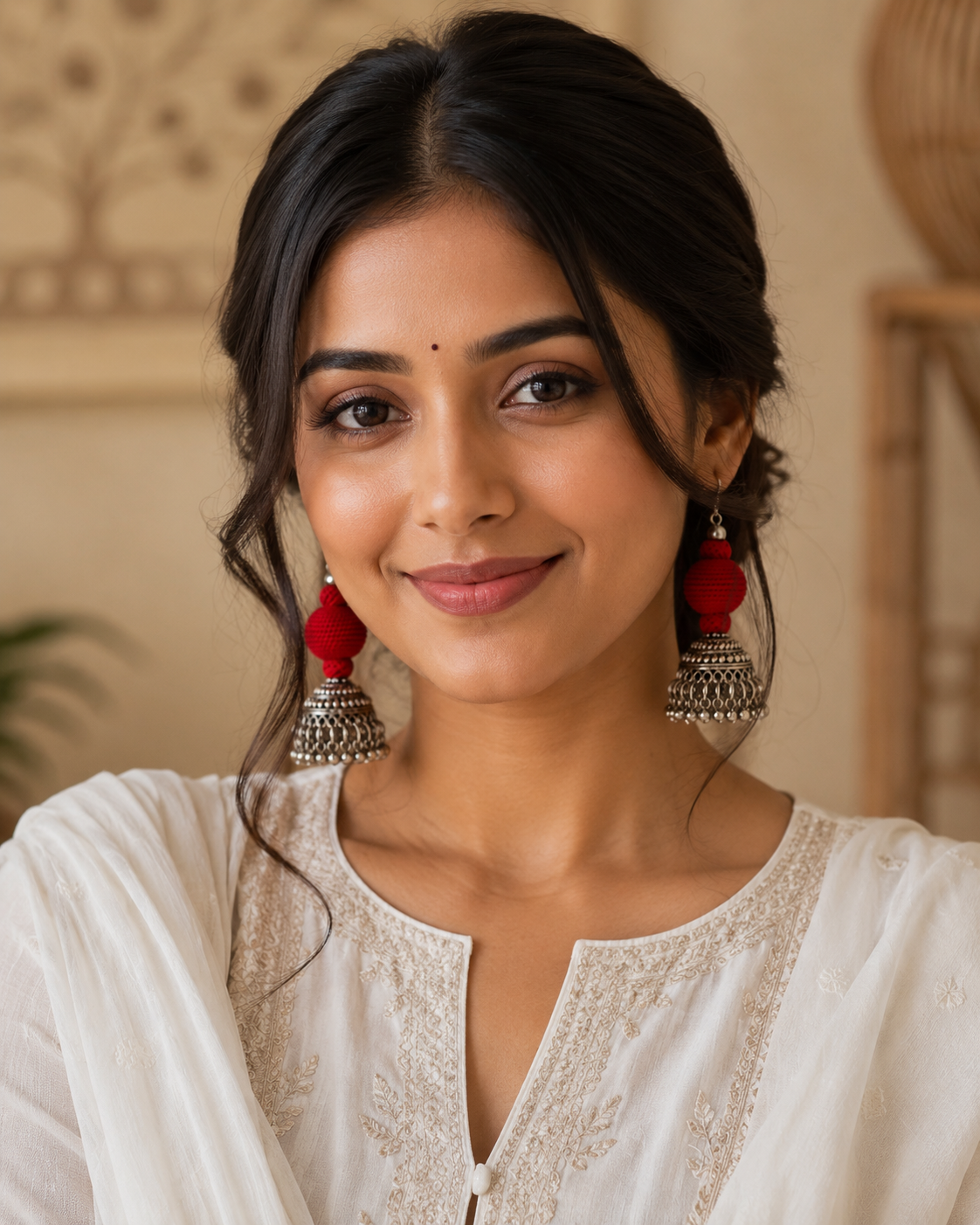 Tribal Jhumka Drop Earrings