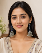 Bloom Handmade Jhumka Earrings