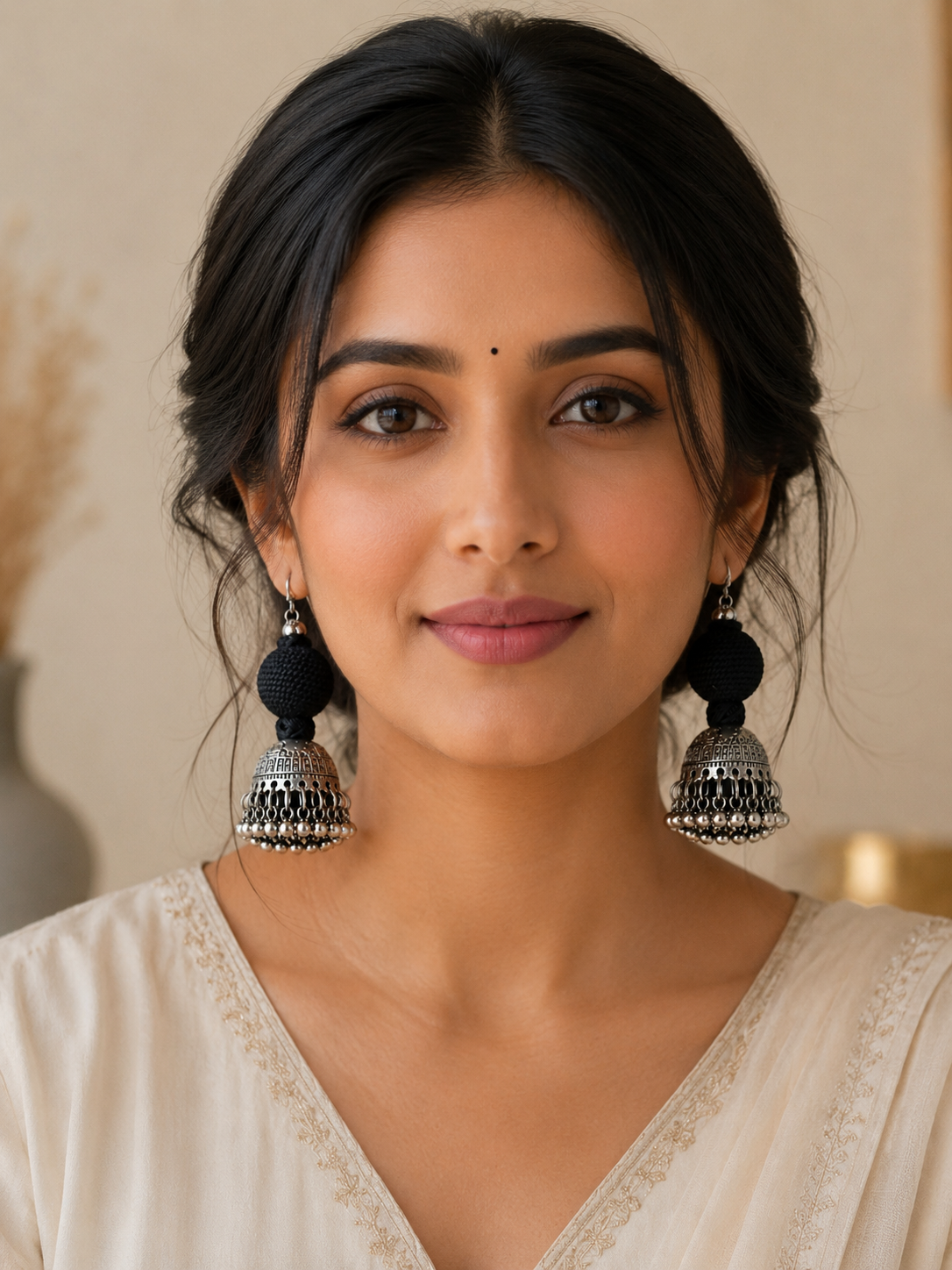 Tribal Jhumka Drop Earrings