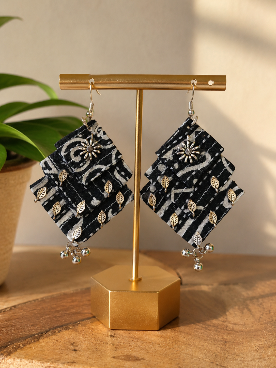 Leaf Dangler Earrings