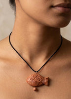 Fish Charm Necklace Set
