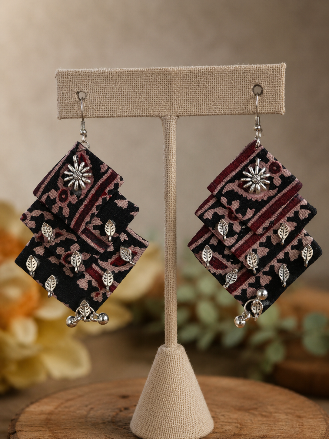 Leaf Dangler Earrings