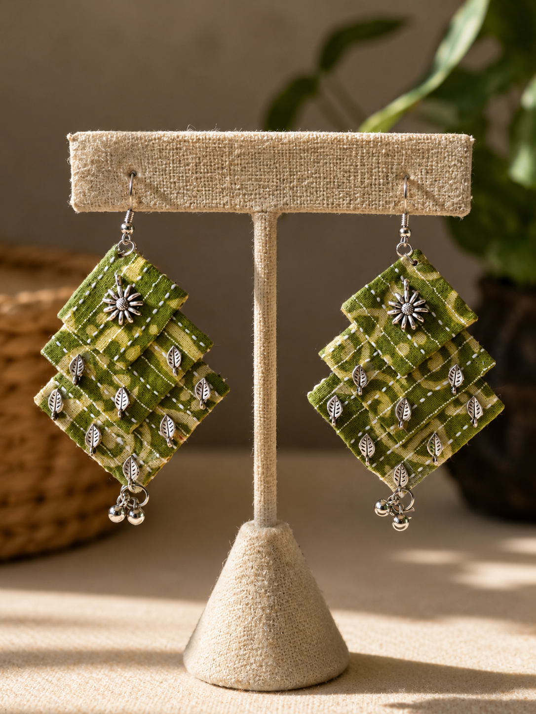 Leaf Dangler Earrings