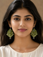 Leaf Dangler Earrings