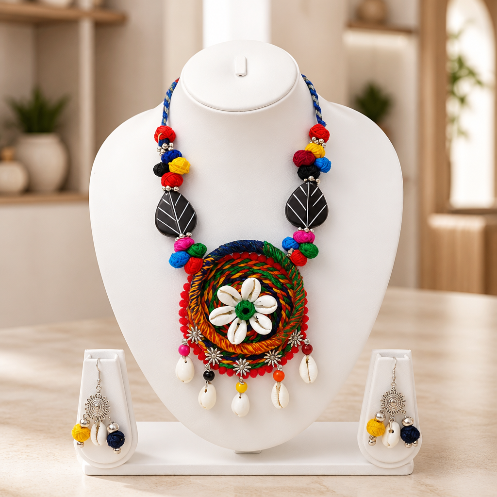 Floral Statement Jewelry Set