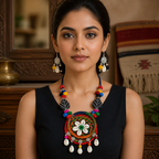 Floral Statement Jewelry Set