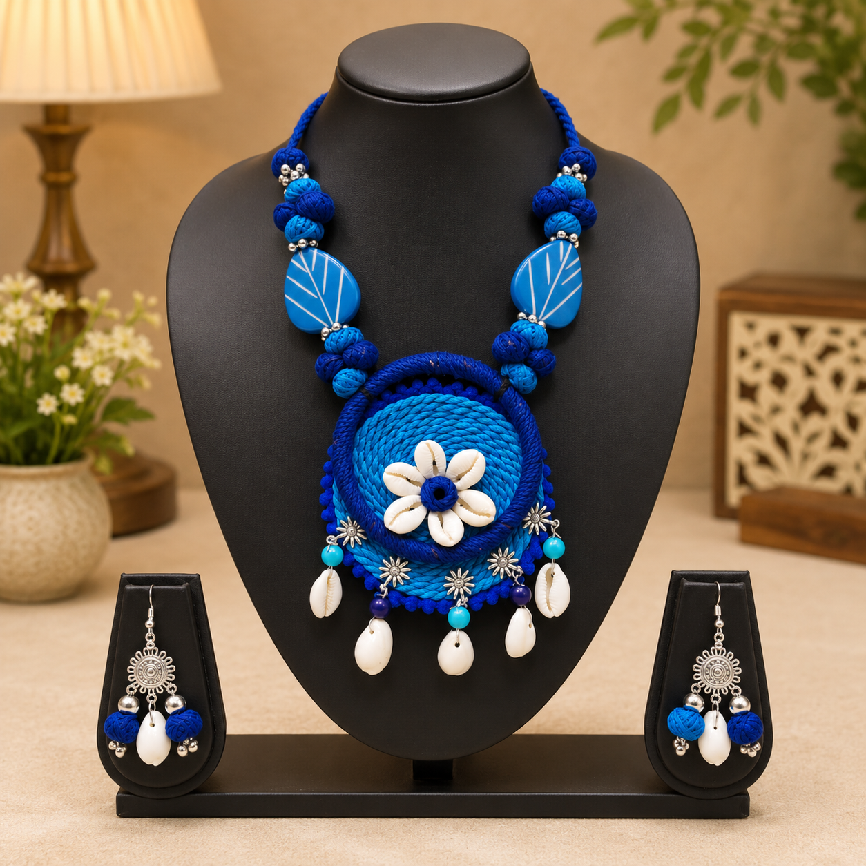Floral Statement Jewelry Set
