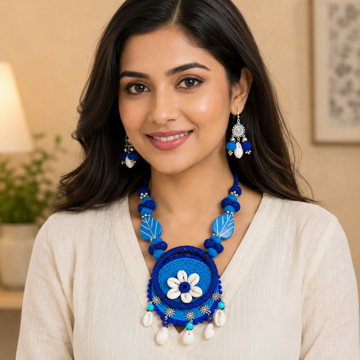 Floral Statement Jewelry Set