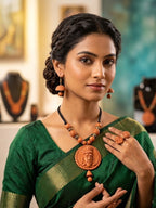 Tribal Terra Mud Necklace Set