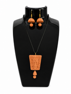 Tribal Heritage Mud Necklace Set