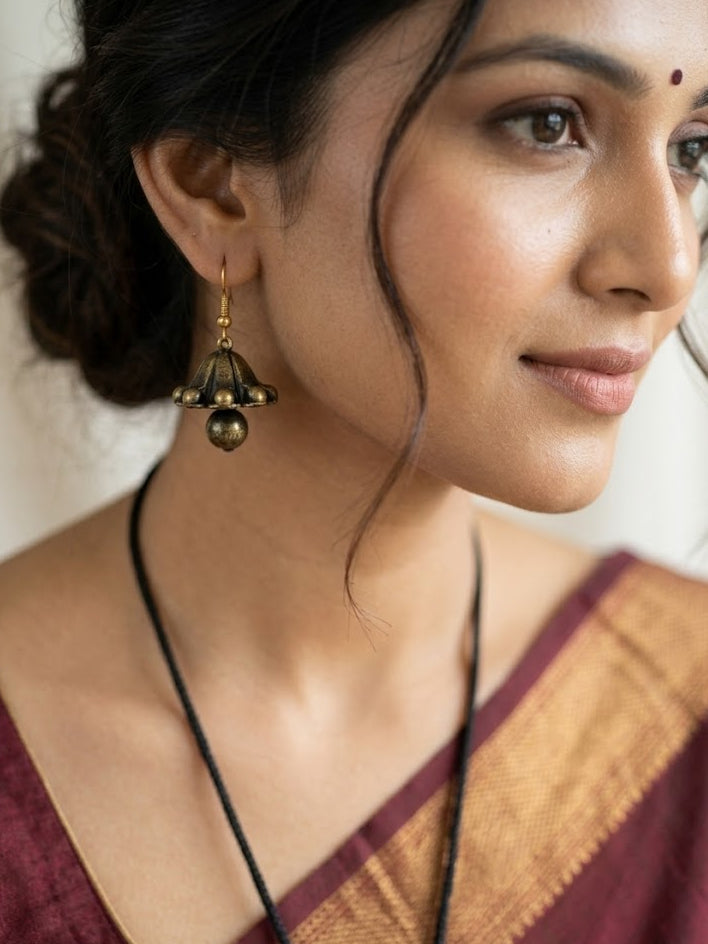 Lotus Aura Antique Necklace Set