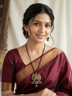 Lotus Aura Antique Necklace Set