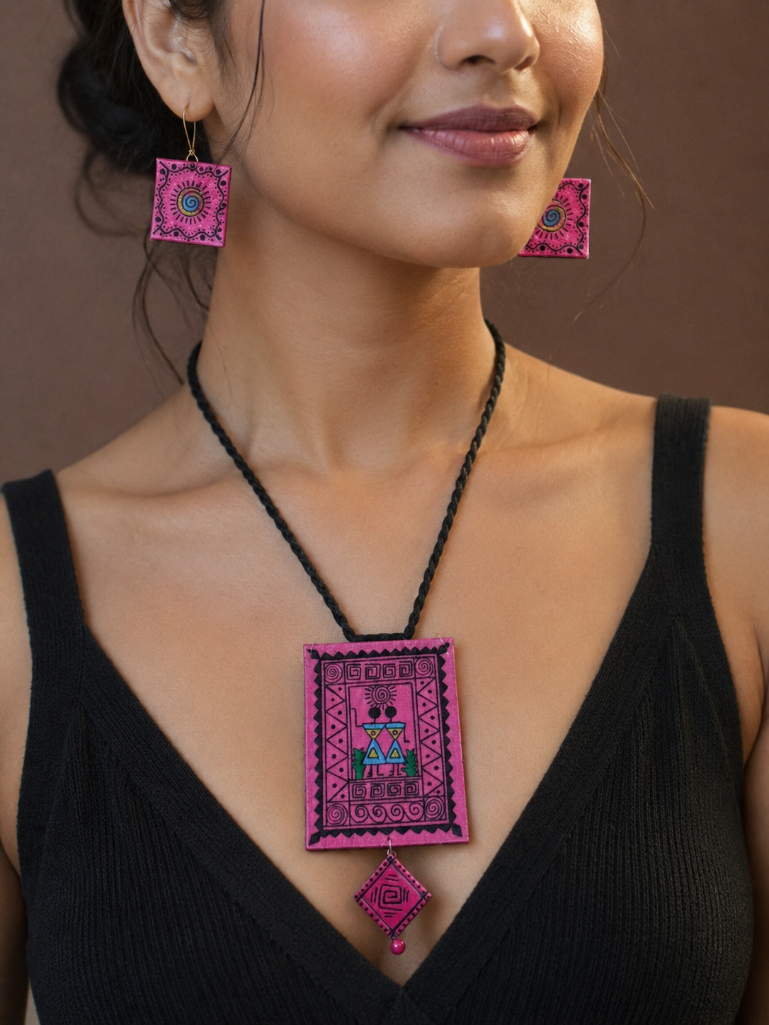 Rangriti Tribal Art Jewellery Set