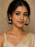 Noor Vintage Pendant Necklace Set