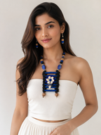 Tribal Jute & Shell Necklace Set
