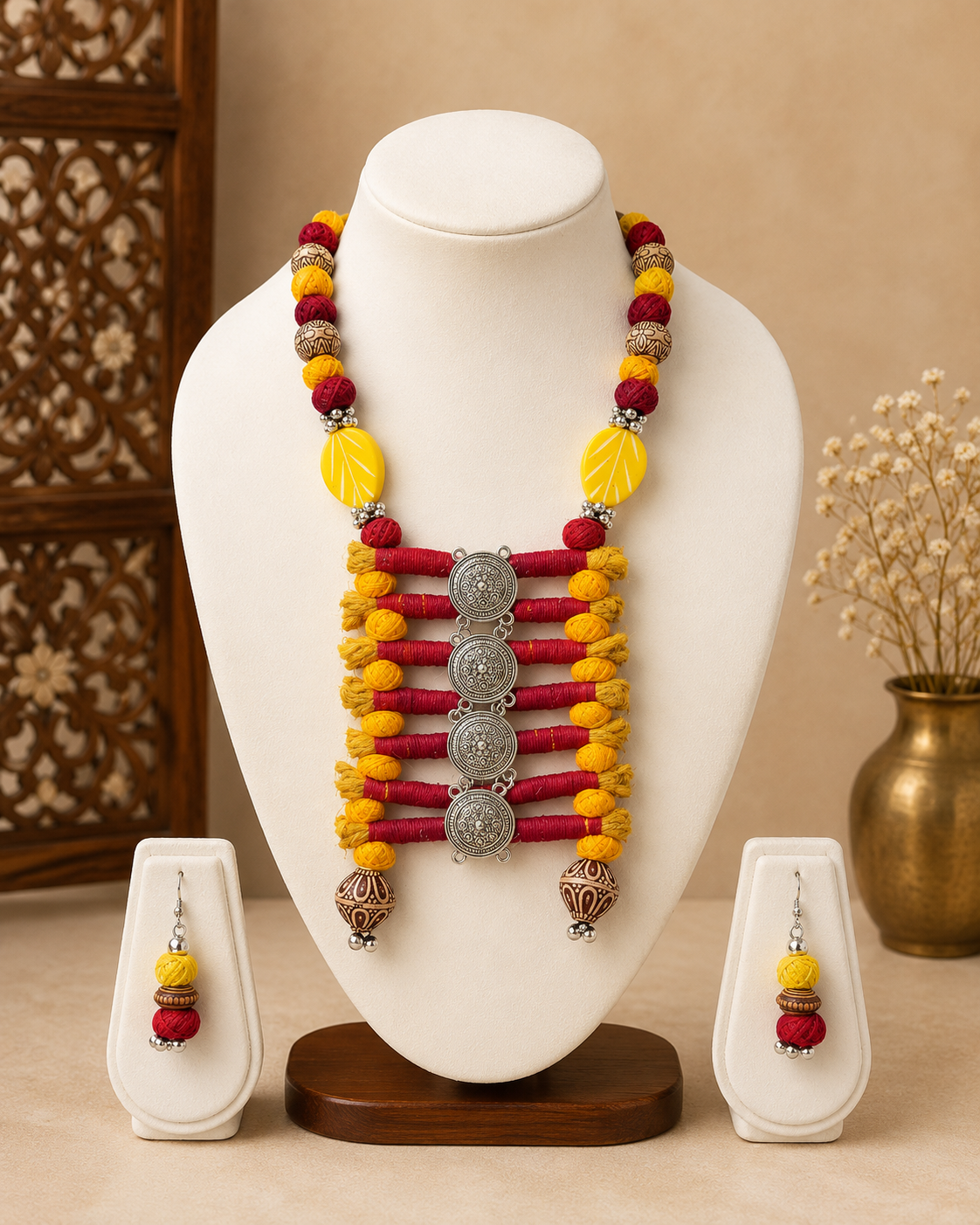 Sutrakala Folk Inspired Jewelry Set
