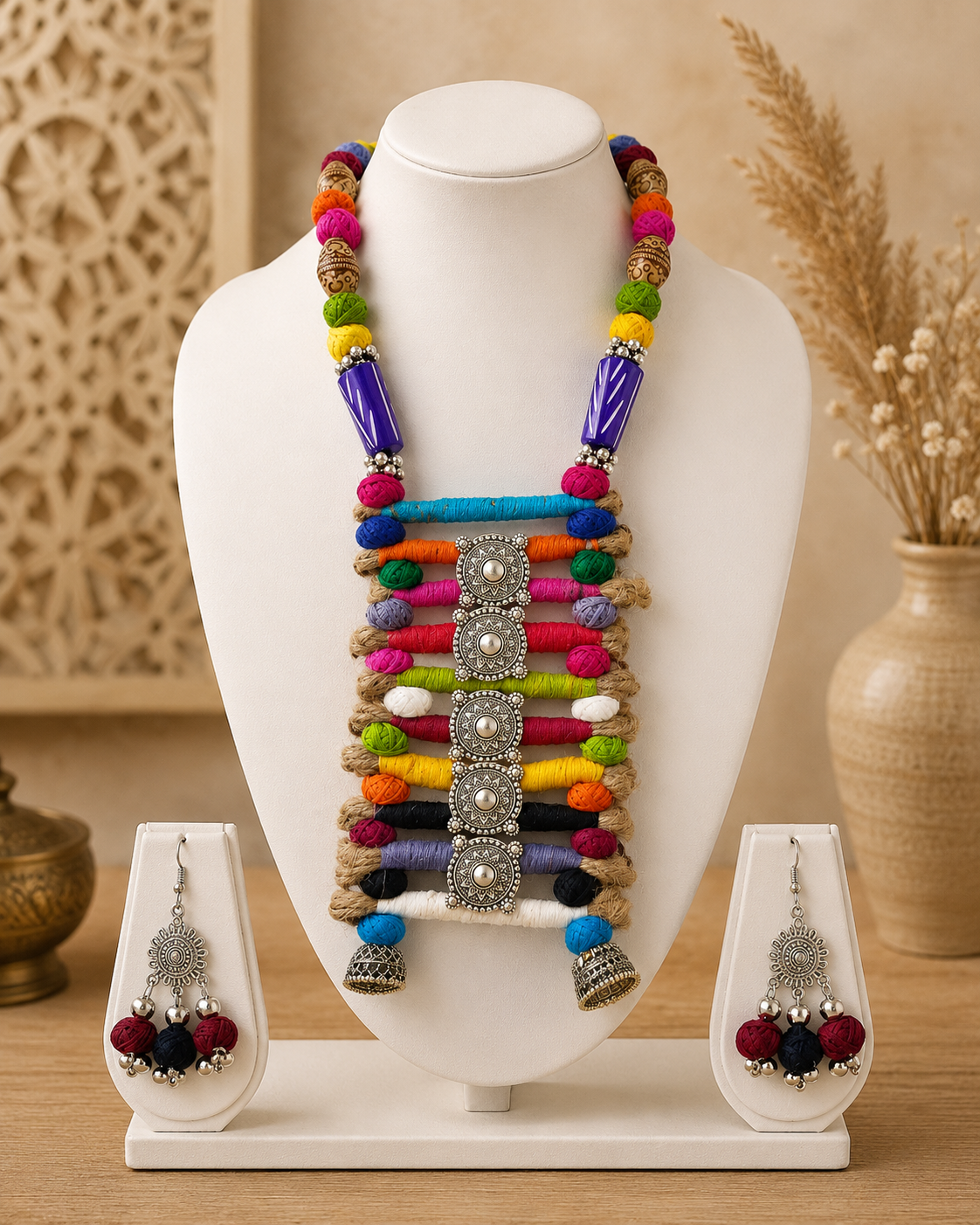 Sutrakala Folk Inspired Jewelry Set