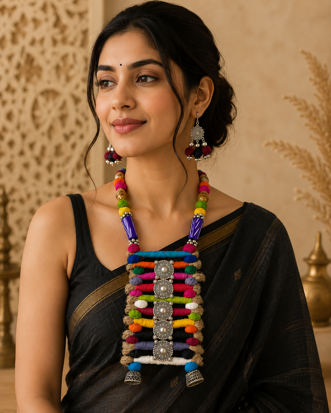 Sutrakala Folk Inspired Jewelry Set
