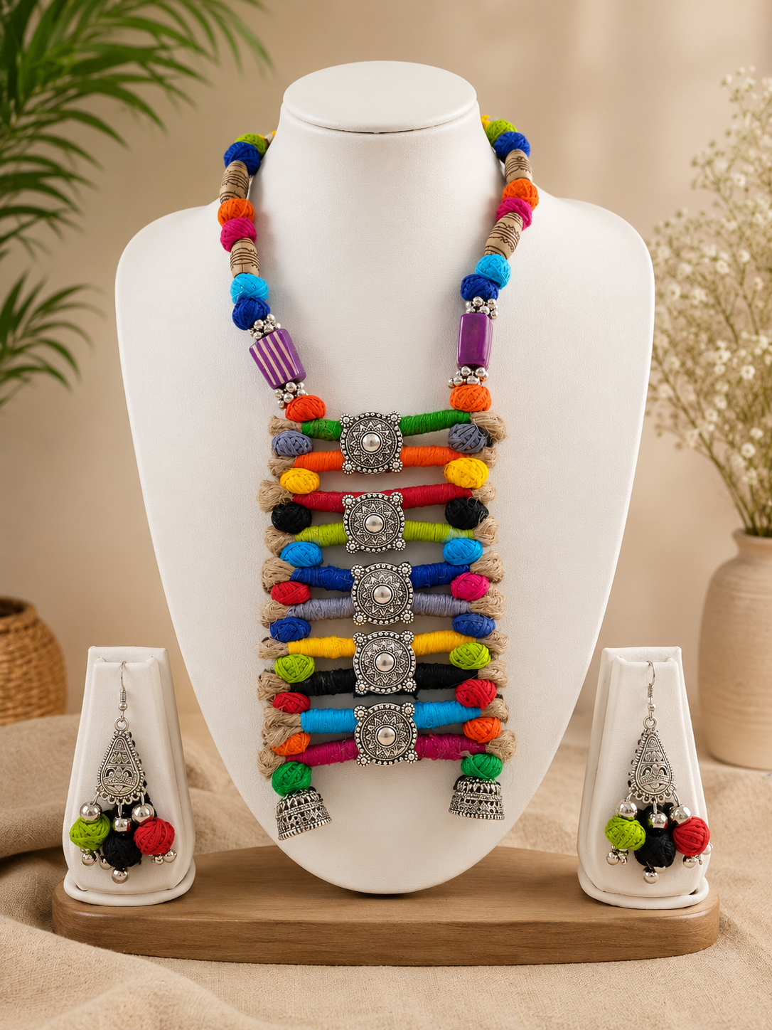 Sutrakala Folk Inspired Jewelry Set