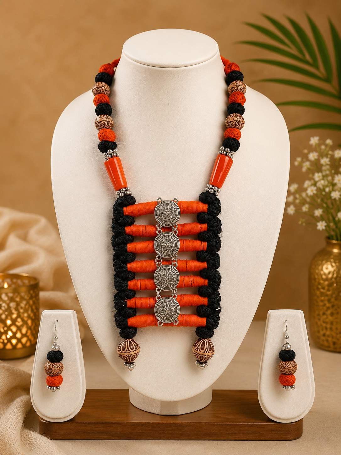 Sutrakala Folk Inspired Jewelry Set