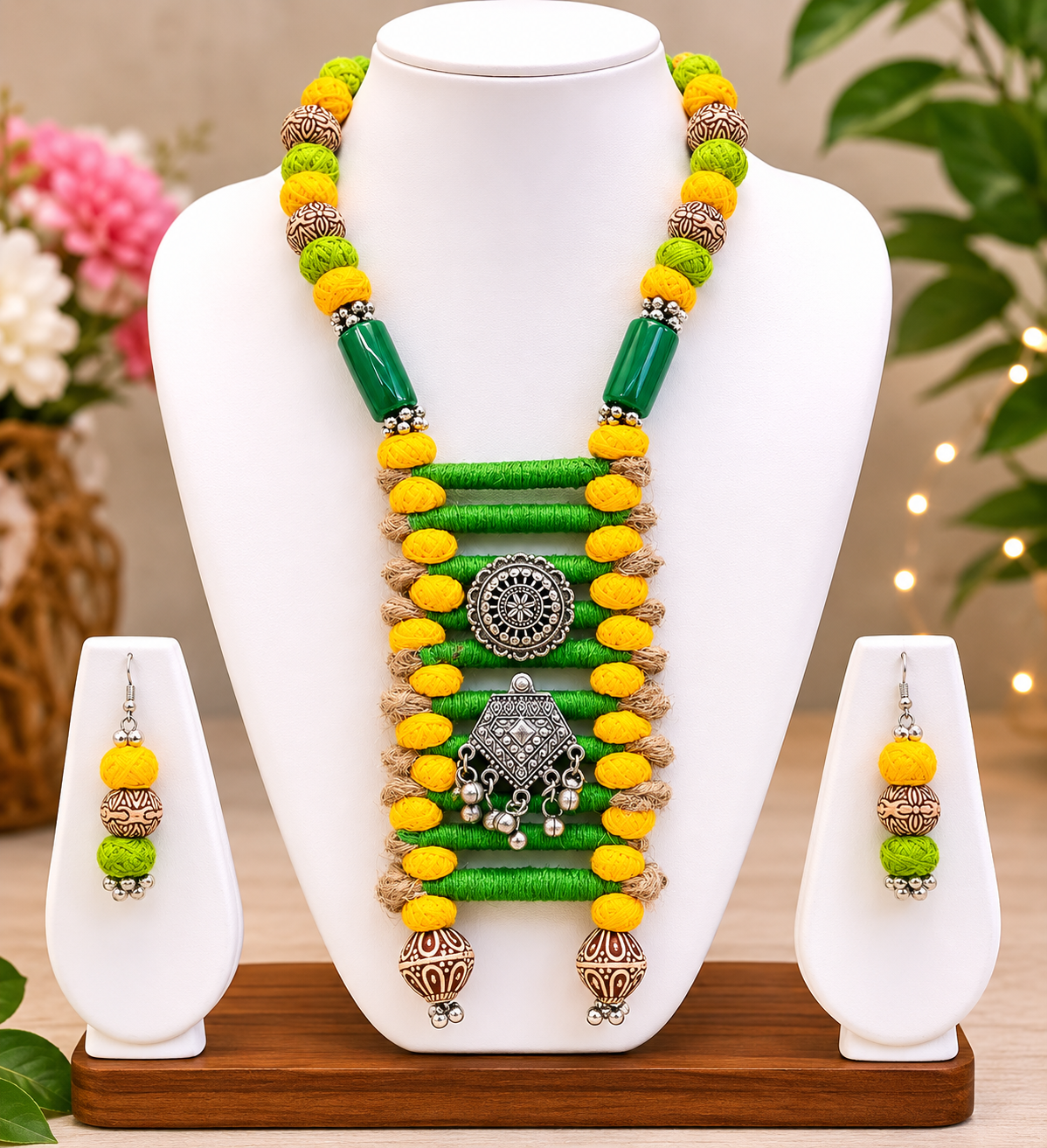 Sutrakala Folk Inspired Jewelry Set