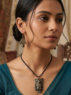 Mystic Owl Mud Jewellery Set
