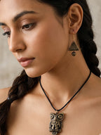 Mystic Owl Mud Jewellery Set
