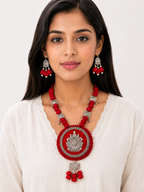 Sindoora Heritage Pendant Set