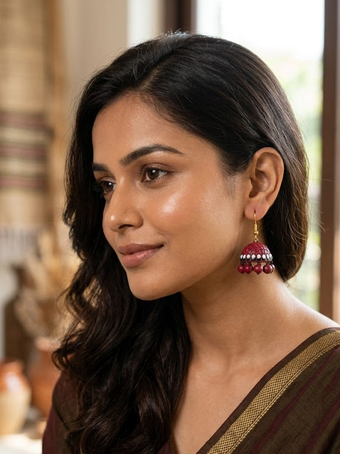 Charm Jhumka Earrings