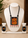 Vakratunda Pendant Set