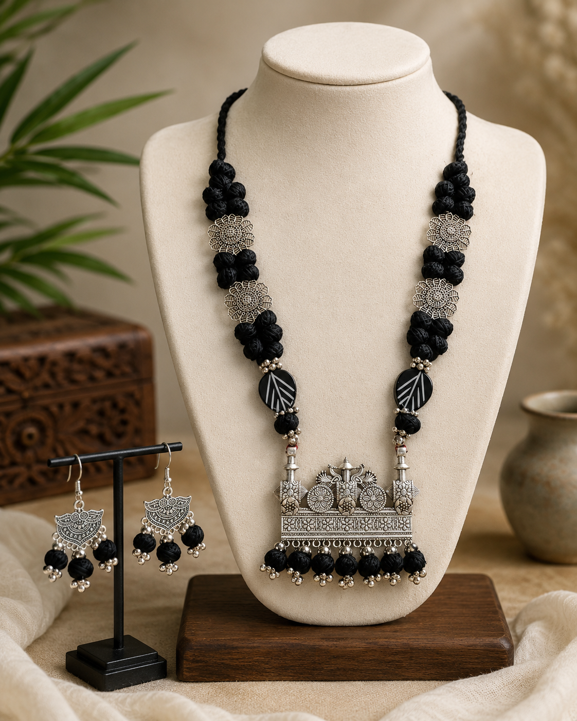 Rajwadi Artisan Necklace Set