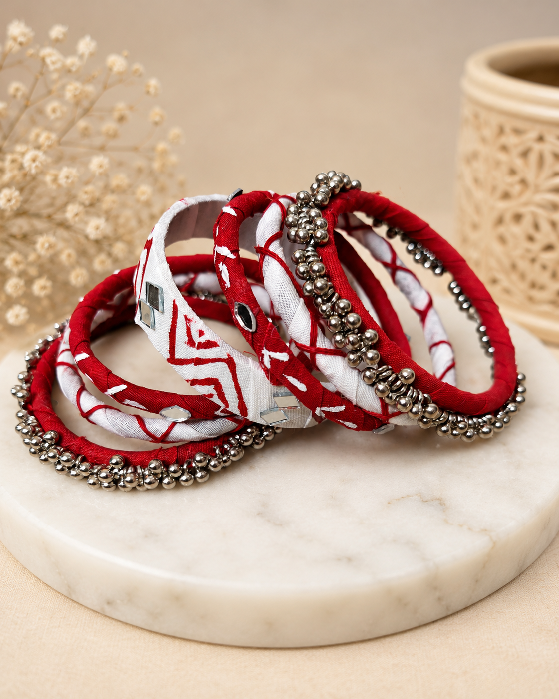 Ghungroo Bangle Set