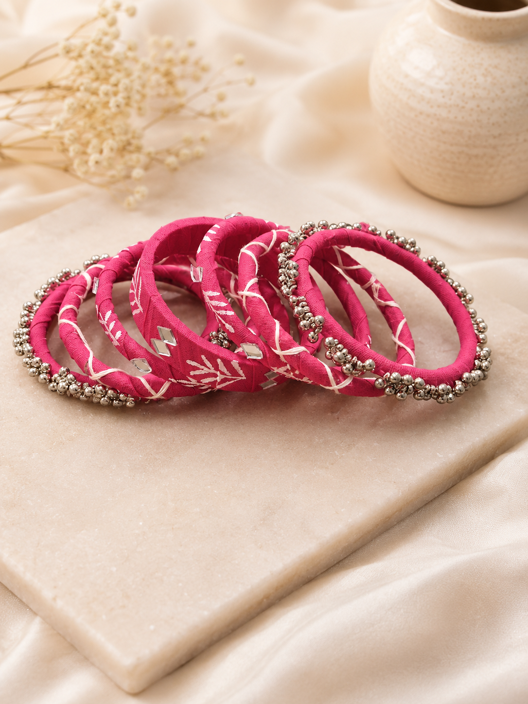 Riwaayat Fabric Bangle Set